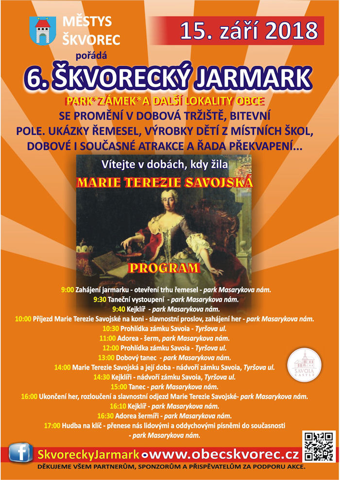 Program Škvorecky jarmark